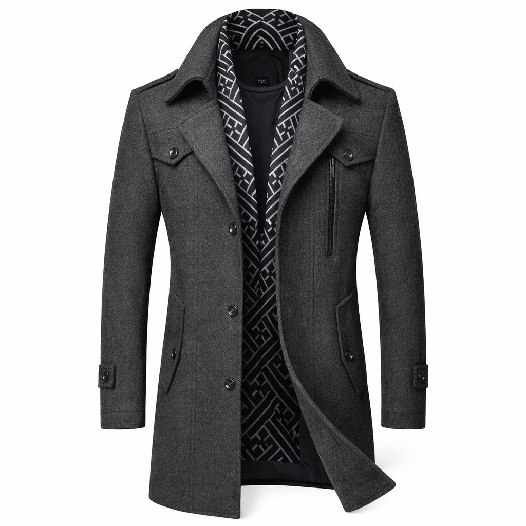 NOBO | Edward Wool Overcoat