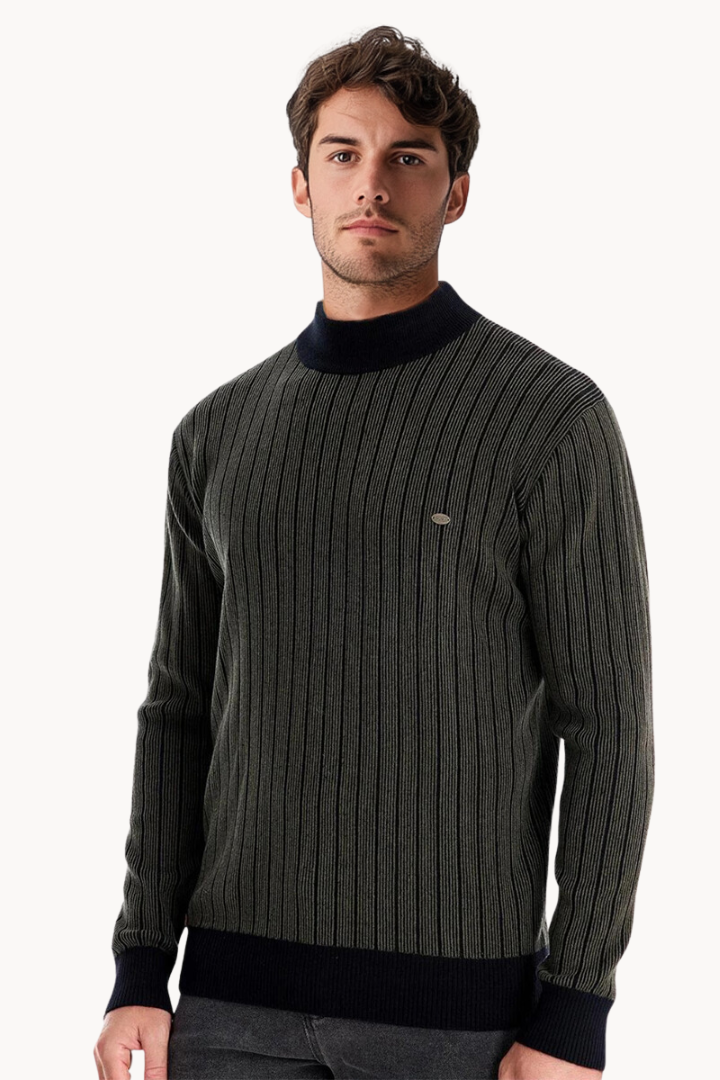Quincy Striped Knitted Sweater
