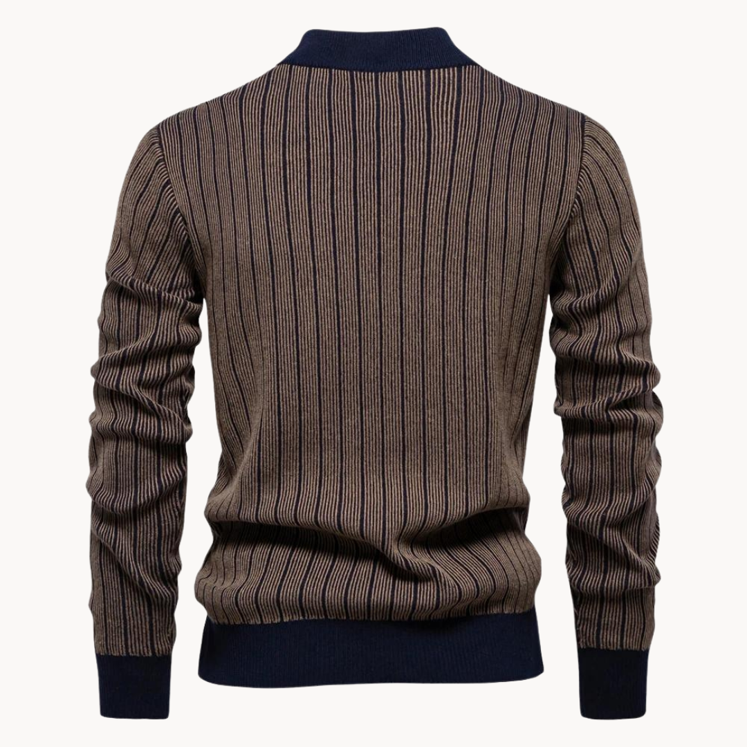 Quincy Striped Knitted Sweater