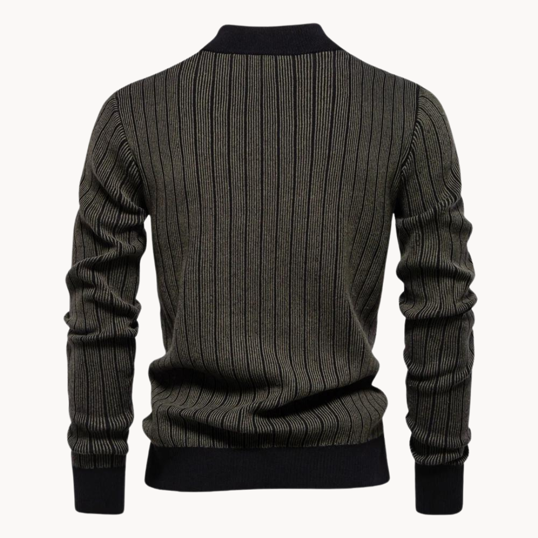 Quincy Striped Knitted Sweater