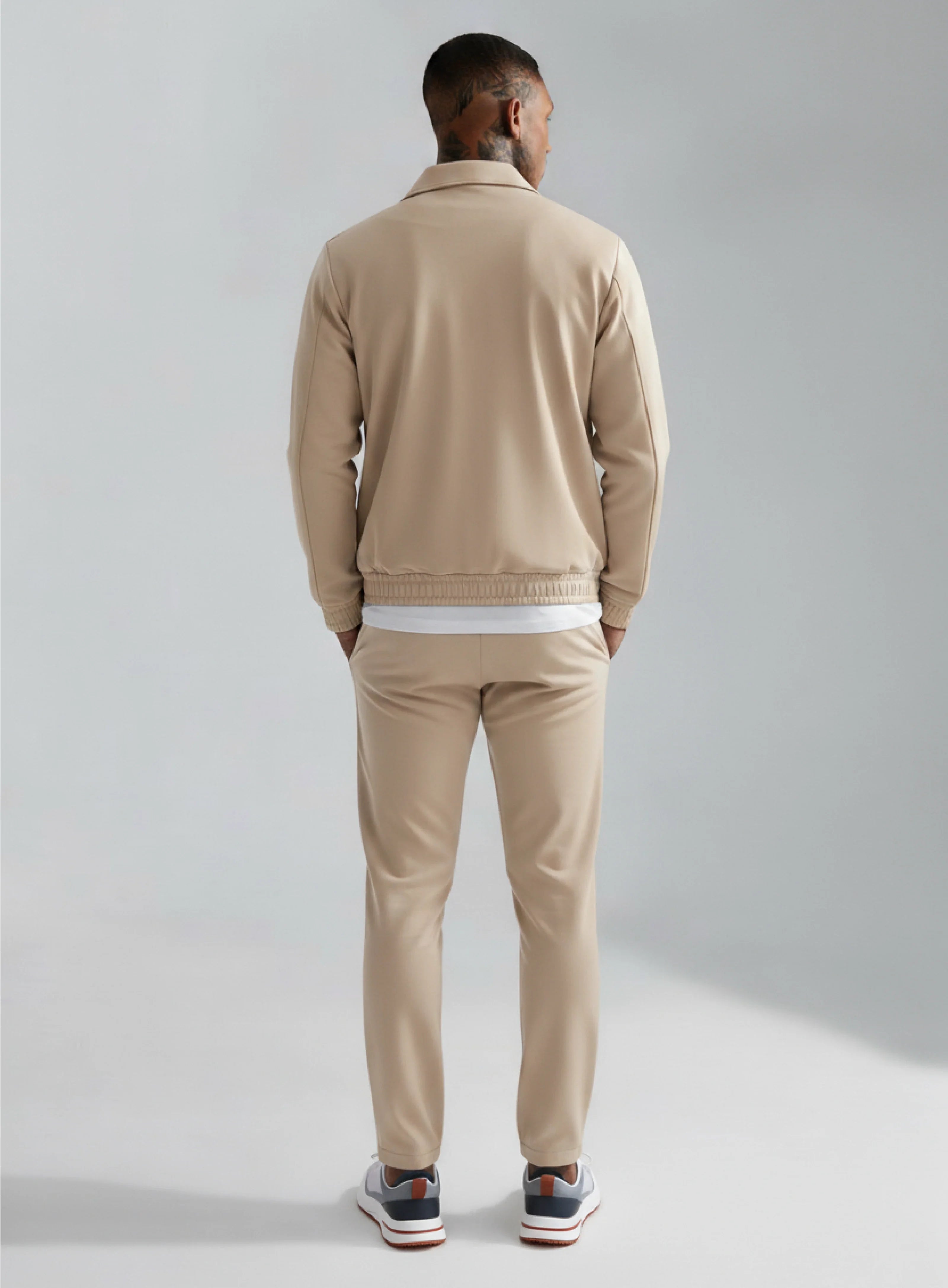 BEIGE UTILITY SUIT
