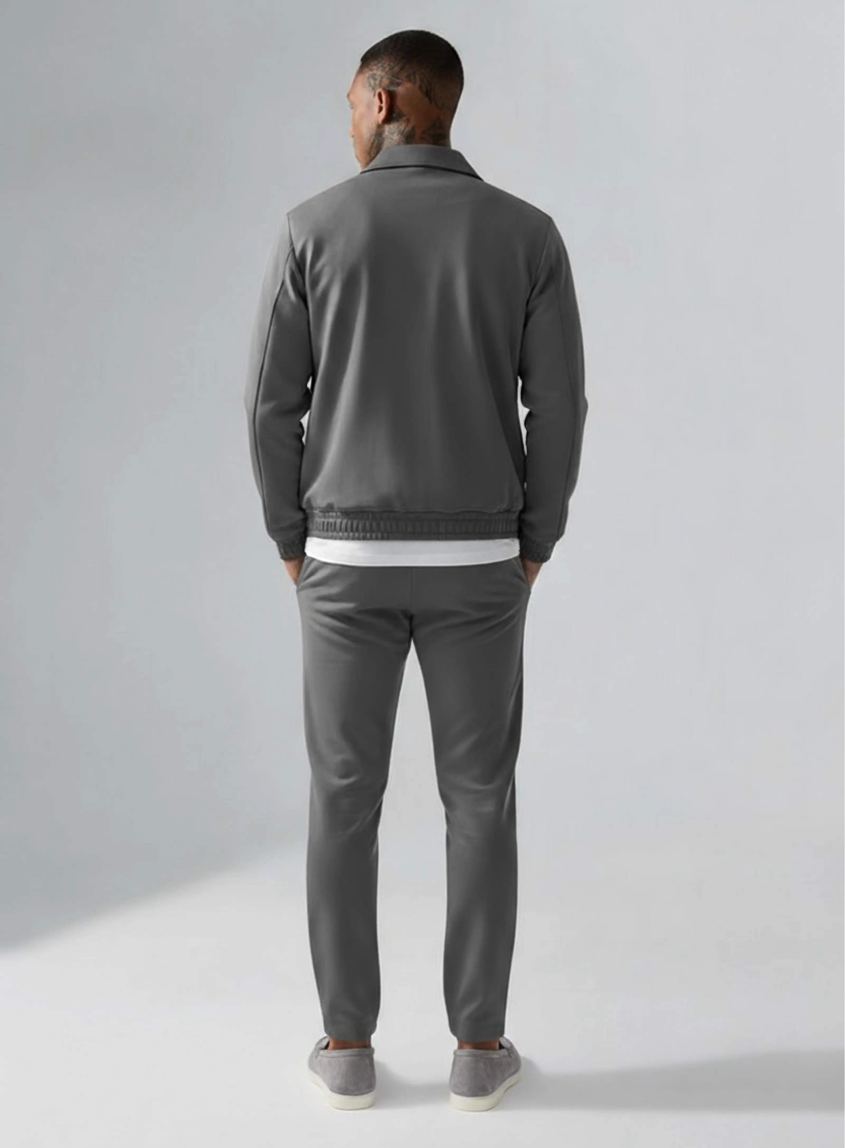 GREY UTILITY SUIT